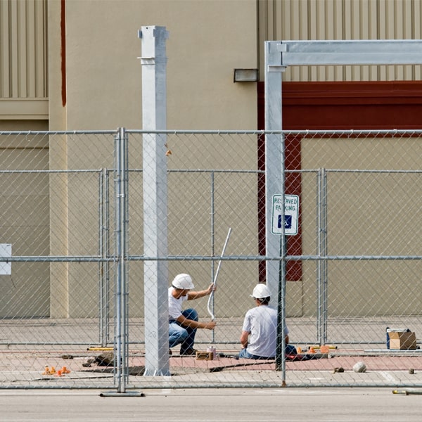 how much time can i rent the temporary fence for my work site or event in Parkton NC